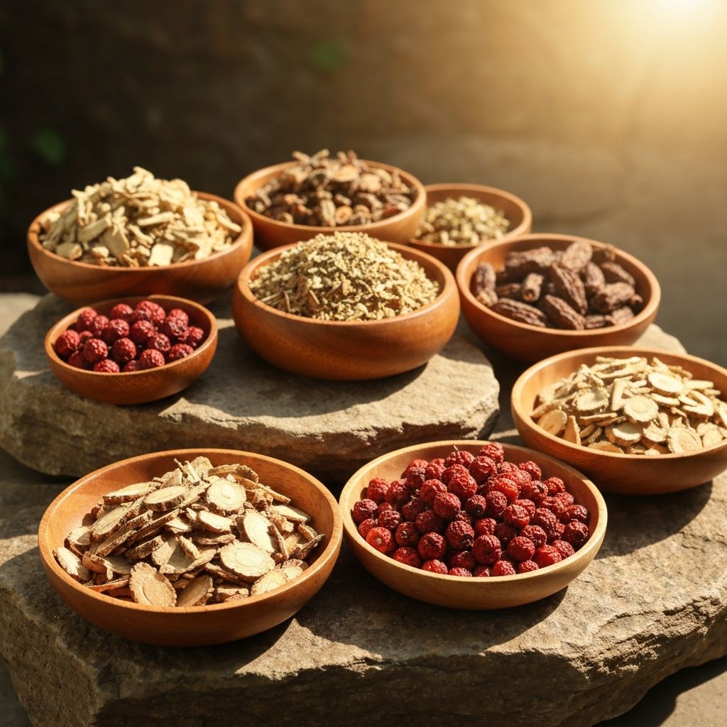 Traditional herbal medicine preparation